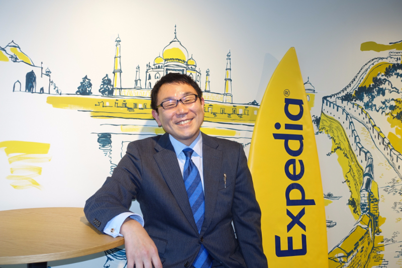 Head of Expedia Japan talks about the business strategy for 2017 to win severer competition with rivals