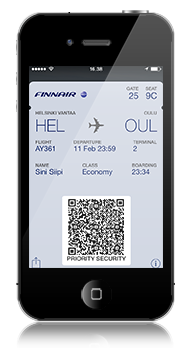 フィンエアー モバイル搭乗券の利便性を向上 Iphoneで利用可能に トラベルボイス