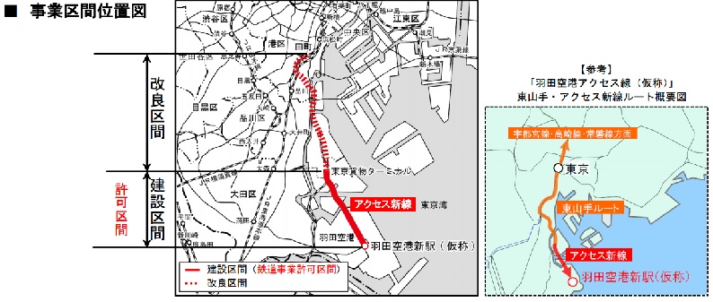 羽田空港から都心を結ぶ新たな駅 国交省がjr東日本 羽田空港アクセス線 に事業許可 29年開業へ トラベルボイス 観光産業ニュース