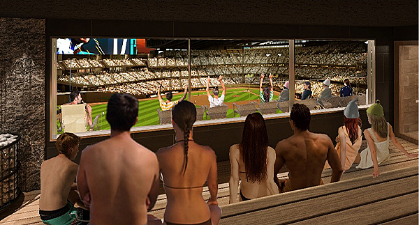 A Japanese professional baseball team will open a hotel with onsen