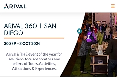 タビナカ特化の国際会議「アライバル（Arival）360」、米サンディエゴで今秋開催　―読者割引あり（PR）