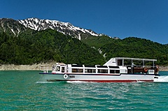 立山黒部アルペンルート、黒部湖の遊覧船「ガルべ」が運航終了、団体旅行減少などで、2024年11月まで