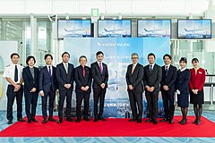 キャセイ航空、日本就航65周年で記念イベント開催、記念キャンペーンも実施