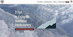 Hokkaido sends messages to foreign backcountry skiers for safe experiences on the special website 